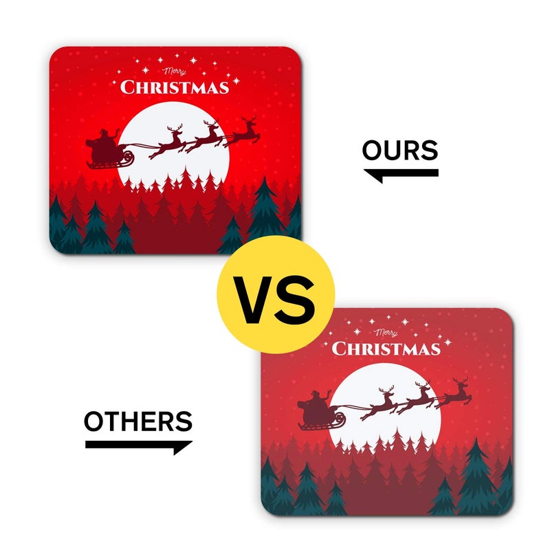 A-SUB Sublimation Mouse Pad Blank Rectangular Blanks 12 pcs for Sublimation Transfer Heat Press Printing Crafts 24x20x0.2cm White - Image 3